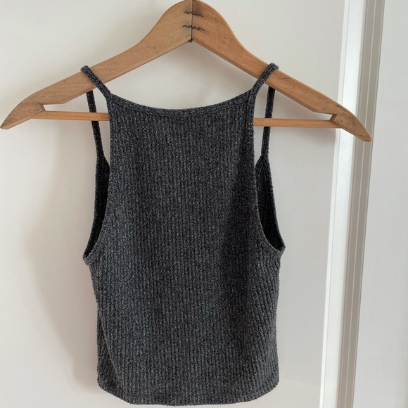 Community Crop Top Grey XS - Picture 2 of 2